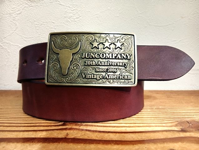 JUN COMPANYオリジナルデザイントップバックル 【20thアニバーサリー
