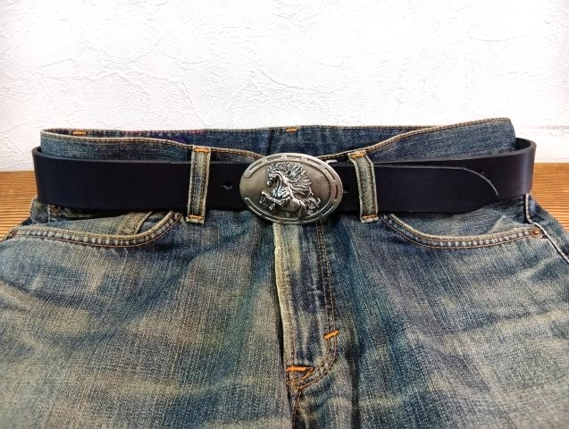 JUN COMPANYオリジナルデザイントップバックル 【暴れ馬】 JC-007