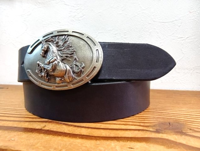 JUN COMPANYオリジナルデザイントップバックル 【暴れ馬】 JC-007