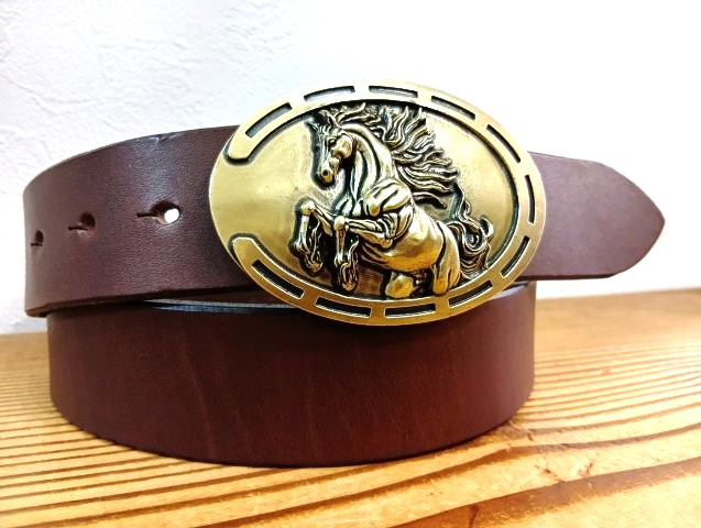 JUN COMPANYオリジナルデザイントップバックル 【暴れ馬】 JC-007