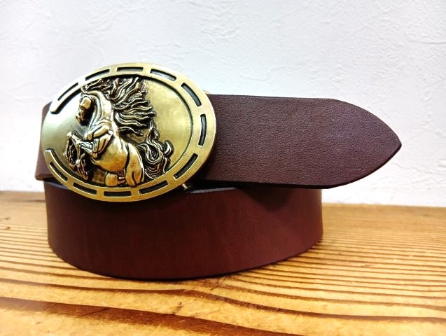 JUN COMPANYオリジナルデザイントップバックル 【暴れ馬】 JC-007