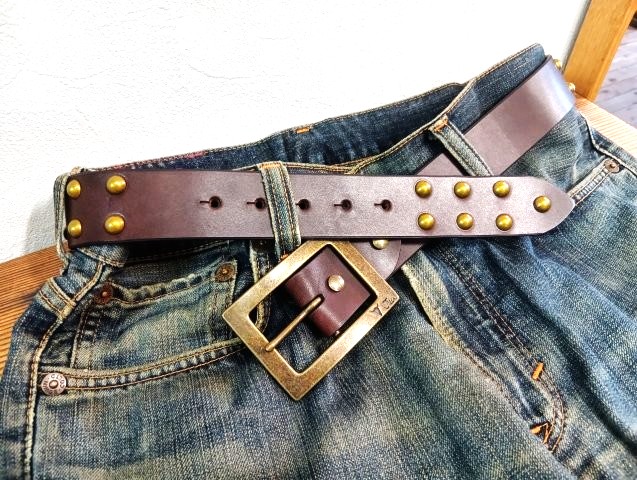 kapital スタッズベルト　ブラウン　レザー kapital スタッズベルト ブラウン レザー 楽天市場】KAPITAL