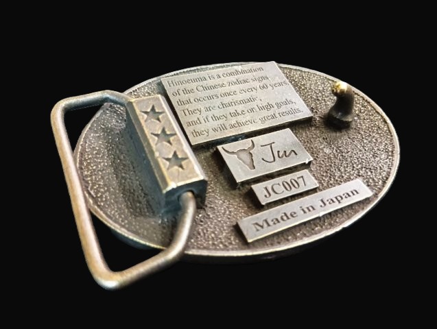 JUN COMPANYオリジナルデザイントップバックル 【暴れ馬】 JC-007