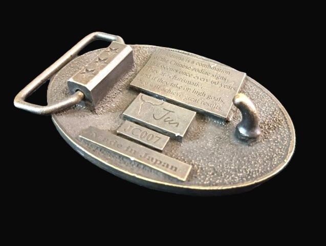 JUN COMPANYオリジナルデザイントップバックル 【暴れ馬】 JC-007