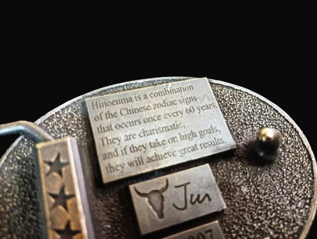 JUN COMPANYオリジナルデザイントップバックル 【暴れ馬】 JC-007