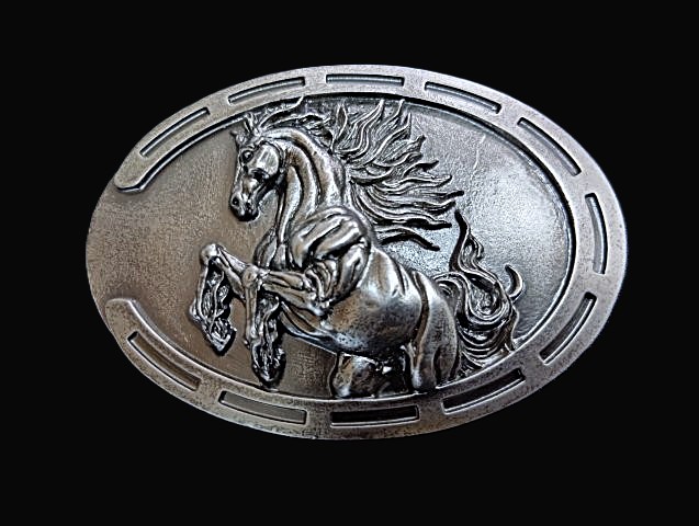 JUN COMPANYオリジナルデザイントップバックル 【暴れ馬】 JC-007