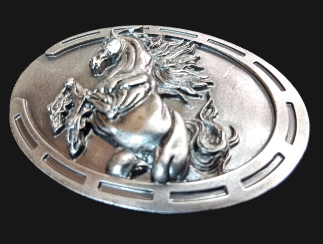 JUN COMPANYオリジナルデザイントップバックル 【暴れ馬】 JC-007