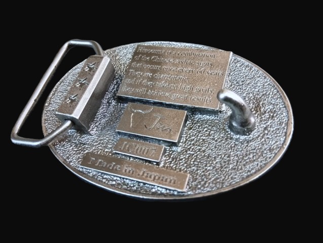 JUN COMPANYオリジナルデザイントップバックル 【暴れ馬】 JC-007